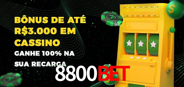 8800BET melhor bônus de depósito